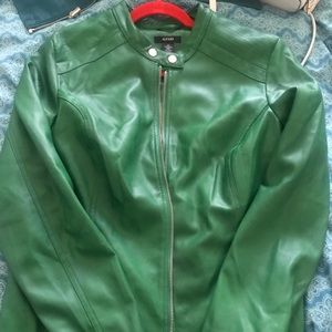 Alfani Faux leather jacket